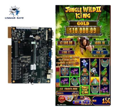 China Jungle Wild II King 2022 Newest  Hot Selling Earn Money Ultimate  Slot Game Board Kits Machine For Sale for sale