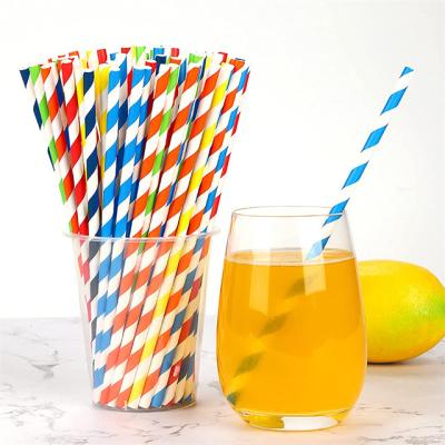 China Disposable Diameter 6mm 7 8 Straw Paper Compostable Straws Eco Friendly Popotes De Papel Biodegradable 12mm Factory Price Wholesale for sale