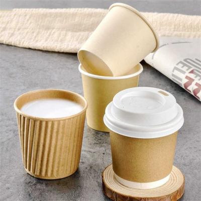 China Disposable Biodegradable Paper Cups With Lid From Paper Cup Manufacturers for sale