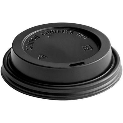 China Disposable PS+Paper Cup Lid / Disposable Plastic Cup Lid for sale