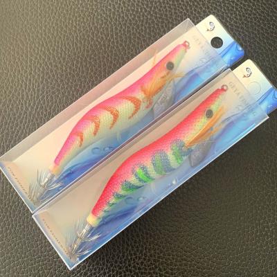 China Go Fishing Wood Shrimp Squid Yarn 3.5#20G Soft Bait Sea Bait Fishing Tackle for sale