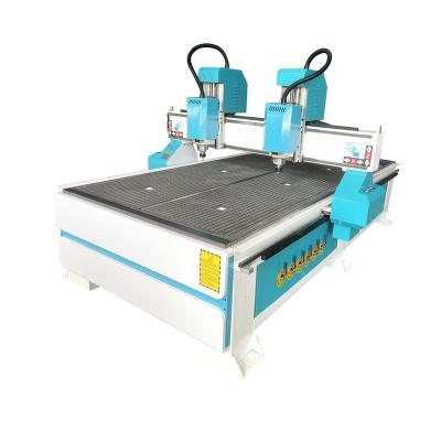 China High Efficiency CNC 1325 4 By 8 Router 3D 1325 Air Axis 4Axis Gs 3 D Wood Carving Cutting Machine On Cheap MDF Rout for sale