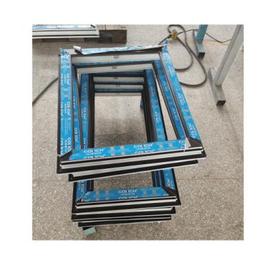 China Beautiful Swing Window PVC Window Factory Swing Double Glazed PVC Window Casement for sale