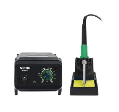 China DIY ATETOOL 60W Hands Soldering Iron Home Station With T900 Universal Soldering Iron Tips for sale