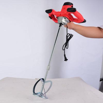 China Universal Drill 1280w High Efficiency Paint Mixer High Speed ​​Handheld Concrete Mixers For Sale for sale