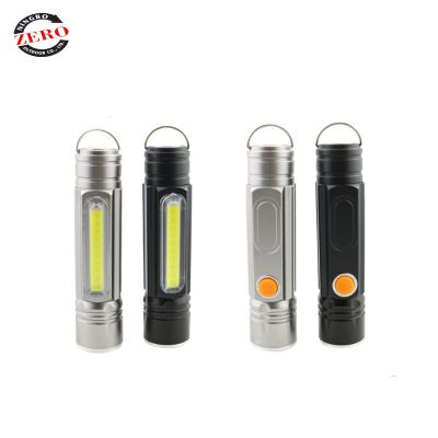 China Emergency Torch Led 10W Hand Key Chain USB Portable Flashlight Super Bright Emergency Aluminum Rechargeable Military u Cob for sale