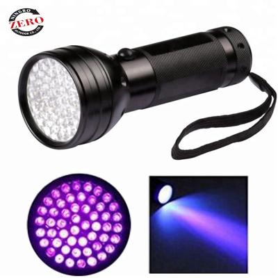 China Emergency Amber Detector Mini Keychain Black Light Torch Laser Indicator 365Nm Purple Curing Treatment Scorpion Lampe Torche 51 Led UV Flashlight for sale