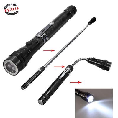 China Hiking walking+Camping Emergency+Home+Outdoor Fishing Retractable Led Work Light, Magnet Flexible Arm Led Work Light, Hot Sale Aluminum Led Work Light Flashlight for sale