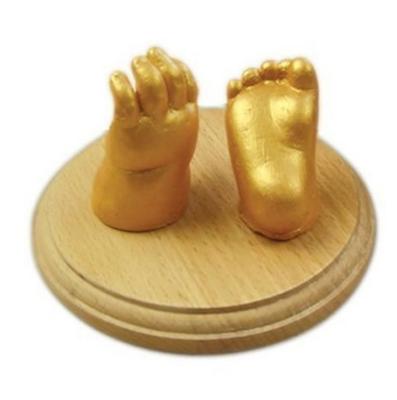 China Europe\North America Baby Casting Hand Or Foot Footprint Kit And Photo Frame Hot for sale