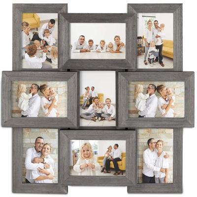 China Wholesale Wooden Durable Gallery Style Frame Picture Frames Wooden Box Glass for sale