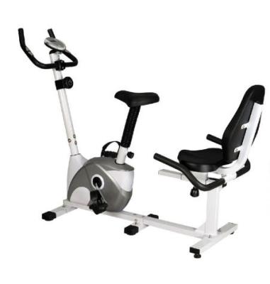 China Home Use Body Slim Magnetic Recumbent Bike MRB2500 Home Use Cardio Exercise Bike 2 in1 for sale