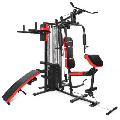 China Wholesale New Design Function Home Gym Fitness Equipment Three Station Home Use Home Gym HG470 for sale