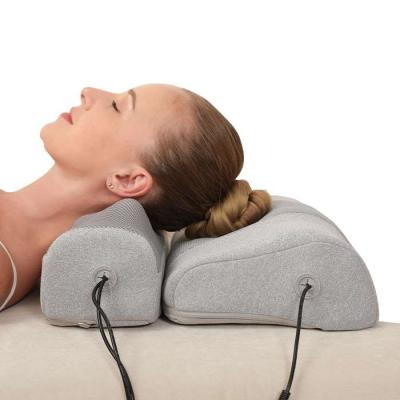 China Hot Sale New Modern Home Office Wireless Electric Shiatsu Electric Shiatsu Kneading Back Neck Body Vertebra Massage Pillow With Air for sale