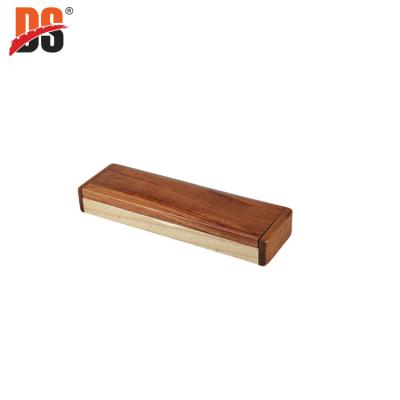 China New Design Handmade Mini Simple Fashion Elegant Wooden Pen Box from DS for sale