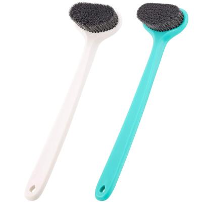 China 2 Pack Bath Body Brush Body Scrubber Long Handle Brush for Back with Long Handle for sale