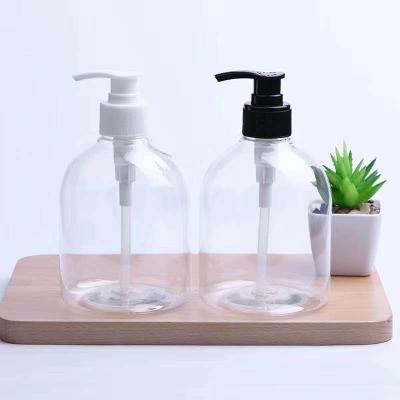 China Wholesale 500ml Hand Sanitizer Empty Hand Sanitizer PET Bottle With Hand Pump for sale