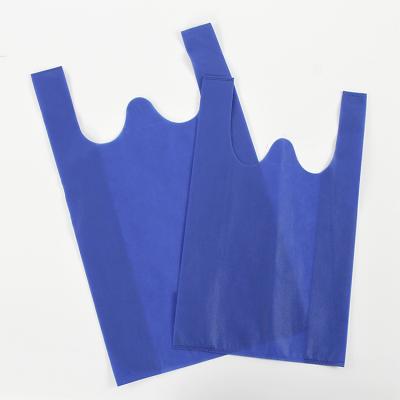 China For Customized Reusable Nonwoven Shopping Vest Bag And Packaging Tote Bags for sale