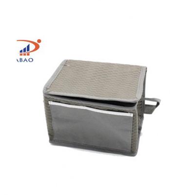 China Waterproof Bag PP Lunch Dot Printing Food Ice Cream Insulated Nonwoven Nonwoven Cooler Bags for sale