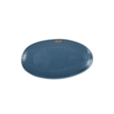 China Best Quality Minimalist Hot Cheap Kitchen Ceramic Oval Dish for sale