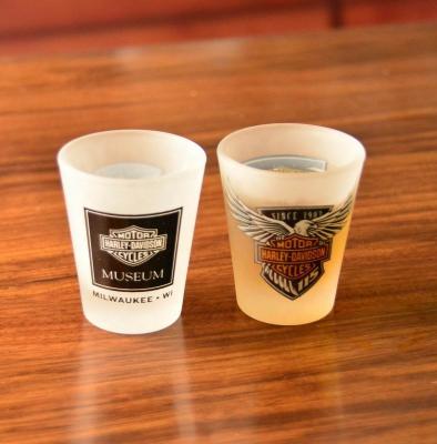 China 1.5oz Frosted High End Unique Shot Glasses For Liquor for sale