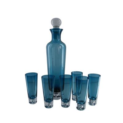 China Round Shape 6 Color Unique Shot Glass Set For Vodka for sale