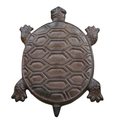 China Turtle Metal Stepping Stone Cast Iron Crafts For Garden for sale