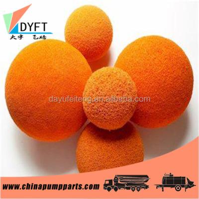 China Pipe cleaning pipe cleaning, cleaning sponge cylinder/ball/pig/cube for sale