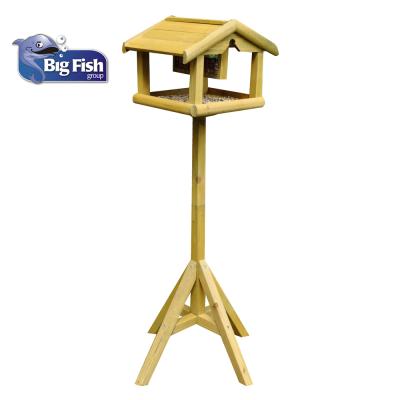 China DRIVER TRADITIONAL TRADITIONAL WOODEN HOUSE TABLE BIRD FEEDING STATION LIVABLE OUTDOOR for sale