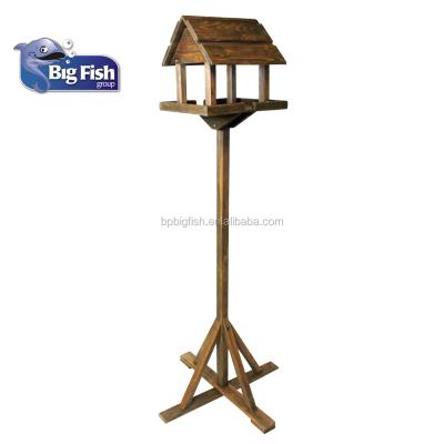 China TRADITIONAL PREMIUM FIR BIRD WOOD TABLE SUSTAINABLE WITH BUILT IN OUTDOOR DRIVER HOME POWER STATION for sale