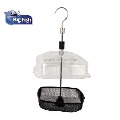 China Sustainable Hanging Mealworm Bird Feeder With Canopy / Plastic Bird Feeder for sale