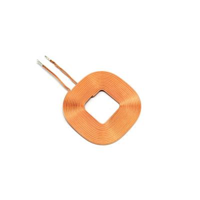 China For Coil Winding Inductor Dongguan Qi Receiver Coil Copper Wire Inductor Copper Coil for sale