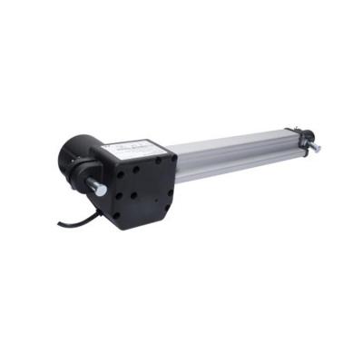 China Modern ce certificate 12/24/36 v good quality 1000kg 10000n waterproof electric force linear actuator for sale