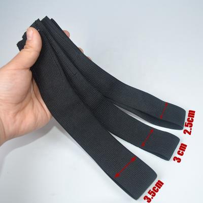 China Sporty Wholesale Custom Printed Logo Fashionable Adjustable Elastic Band for Wigs Elastic Bandage Elastic Waistbands for sale