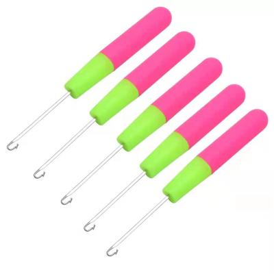 China Plastic Crochet Hair Crochet Needle For Crochet Braids Extension Making Wig Dreadlock Tools 093 for sale