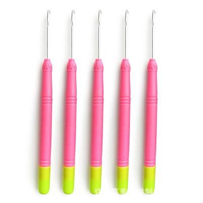 China Hair Extension Needles Wholesale 1.8mm Plastic Crochet Hook For Hair Making Wigs for sale