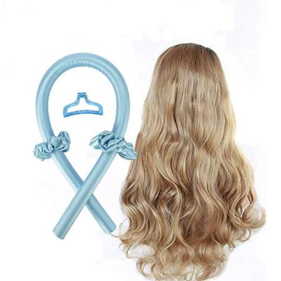 China Wholesale Soft Sponge Magic Curling Rod Headband Heatless Hair Curl Ribbon Curling Silk Hair Curlers for sale