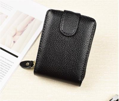 China Hot Fashion Waterproof Men's Multi-pocket Zipper Card Wallet Leather Coin Purse For Mens Business Male for sale