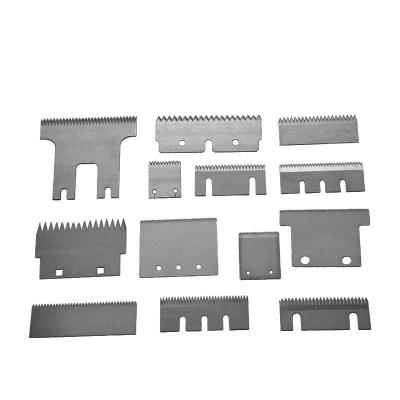 China Building Material Shops Food Industry Industrial Packaging Machine Blade Serrated Blade for sale