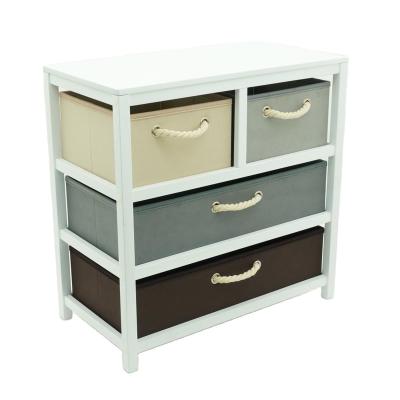 China Foldable storage cabinet with fabric for sale