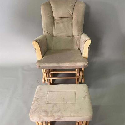 China Wooden Chair (Height) Adjustable Short Plush Rubber for sale