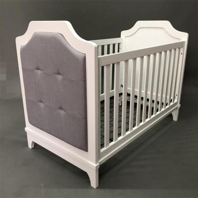 China Eco - Friendly Modern Soft Double Side Pack White Baby Bed for sale