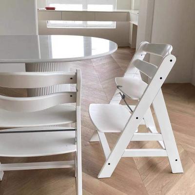 China Adjustable (Height) Hottest - Selling Adjustable Wooden Baby Feeding Chair - From Infant to Adult for sale