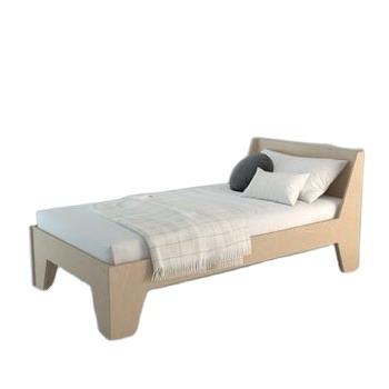 China NO Easy Simple Hotel Bed Bedroom Furniture Wooden Screws Toddler Bed Hotel Cama Assembly Platform Bed Frame for sale