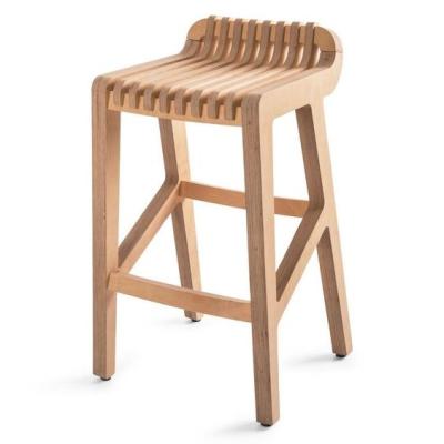 China Easy Assemble New Classic Plywood Bar Stools Sneak Stool-Seat Living Room Furniture Home Kitchen Counter Chairs for sale