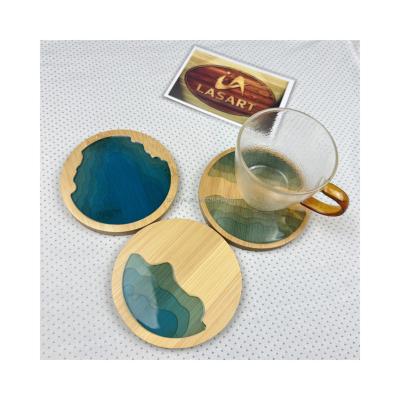 China Europe Resin Coaster,Wood Resin Coaster,Resin Wood Coasters Product for sale