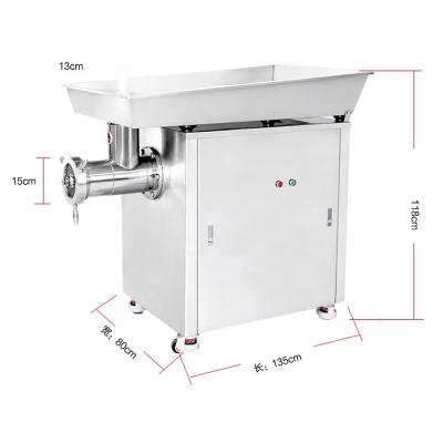 China food & MCM-52 Large 5500W Meat Cutter Stainless Steel Meat Beverage Factory Industrial Grade Commercial Type Meat Grinder for sale