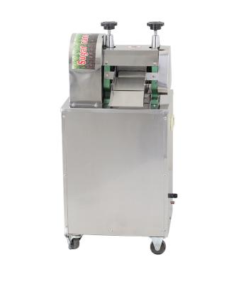 China food & Beverage factory YUESHEN Factory Commercial Electric Sugar Cane Press Juice Machine Stainless Steel Sugar Cane Juicer Machine Directly for sale