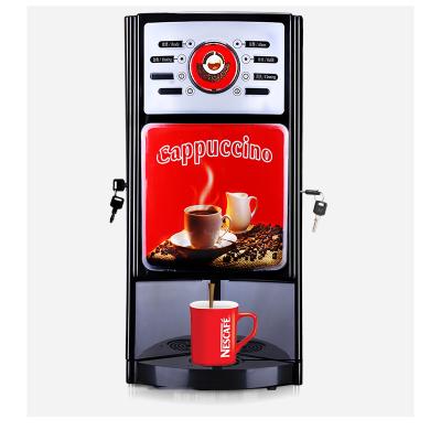 China Magnesium Aluminum/Stainless Steel Home Office Professional Use 1800W Coffee Machine Automatic Commercial Cappuccino Beverage Machine for sale