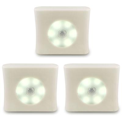 China White Motion Detector LED Night Light , Six Color LED Night Light Lamp for sale