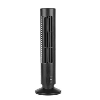 China Light Weight LED USB Tower Fan With Manual Control And Remote Control for sale